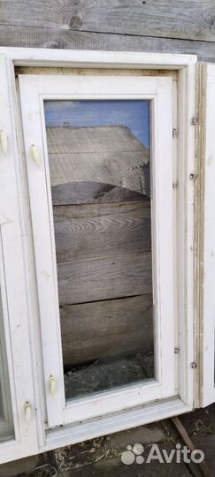 Деревянные окна со стеклопакетом бу