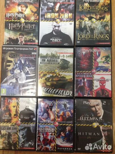 Игры на PlayStation2, только на прошитую