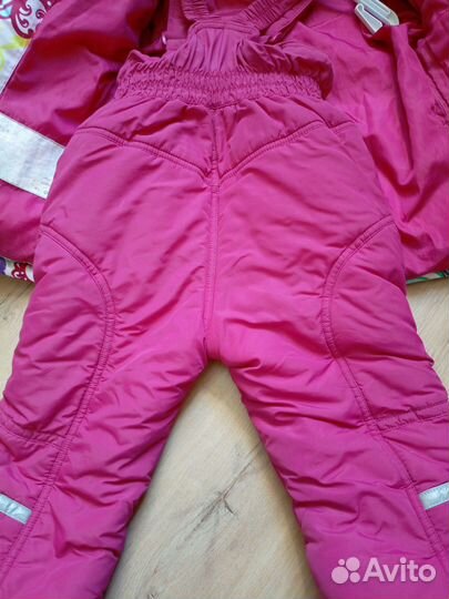 Зимний костюм пуховый 92