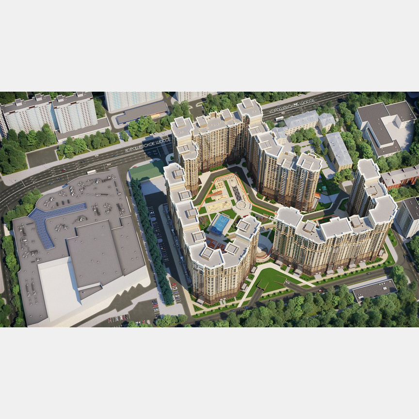 2-к. квартира, 74,6 м², 2/23 эт.