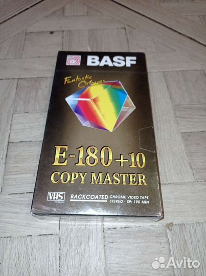 Видеокассеты vhs новые