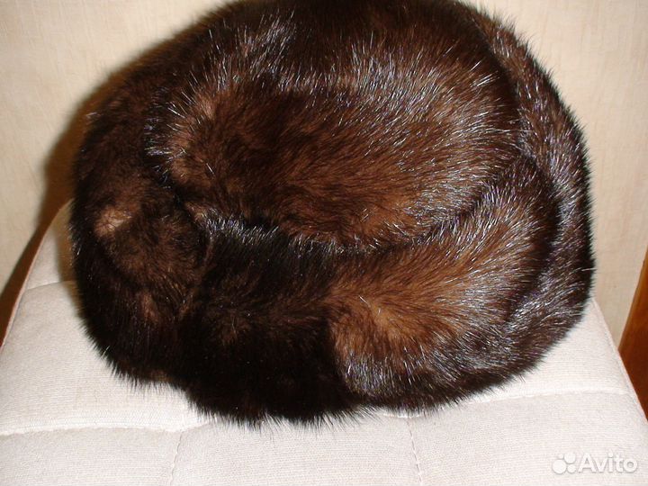Шапка норковая женская