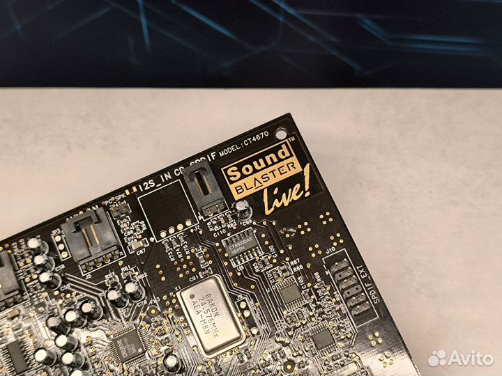 Звуковая карта creative sound blaster live CT4670