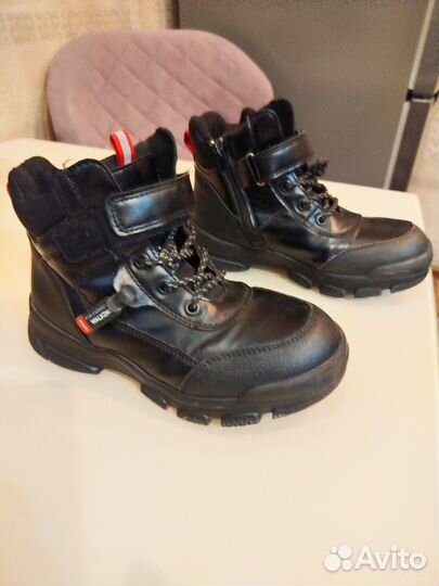 Ботинки демисезонные на мальчика 34 размер