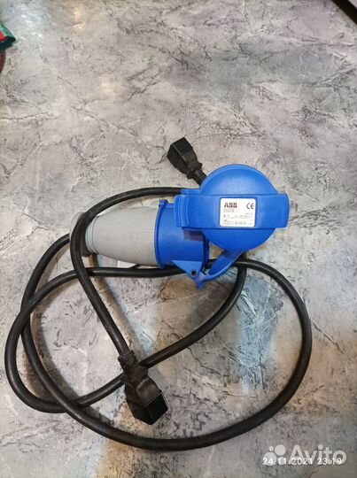 Вилка кабельная, адаптер авв 232С6