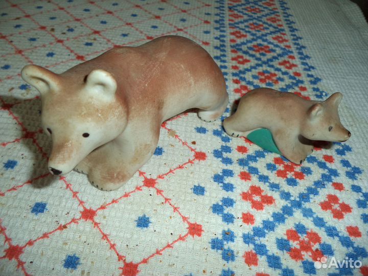 Фарфоровые статуэтки времен СССР 5 шт