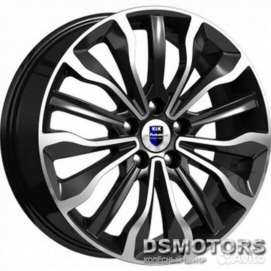 Диски Атакама 6.5/17 5x114.3 ET45 d67.1 алмаз чёрн