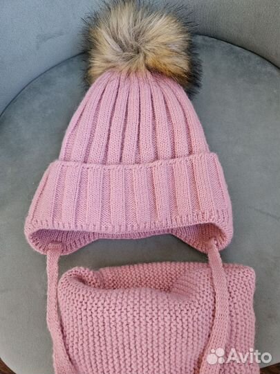 Шапка и снуд 50-53