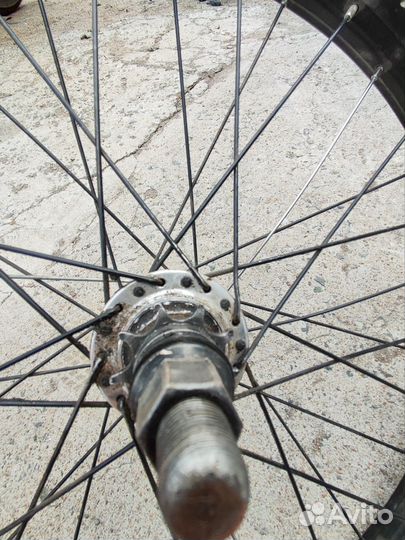 Заднее колесо на bmx 20