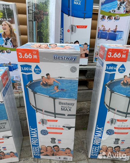 Каркасный бассейн. Со склада