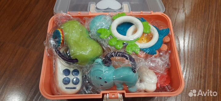 Новый набор погремушек и грызунков