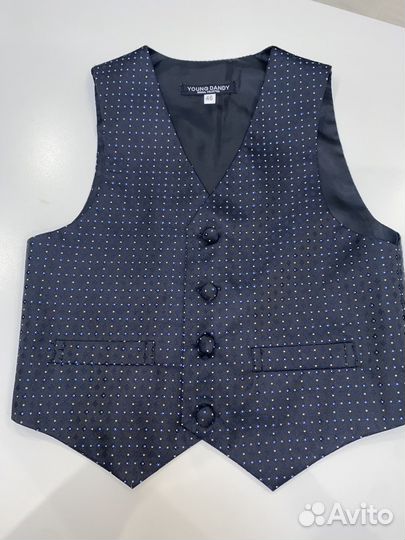 Жилетка для мальчика и галстук