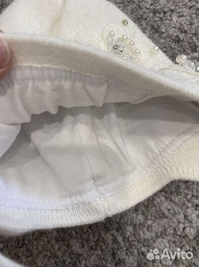 Шапка демисезонная 0-6 мес