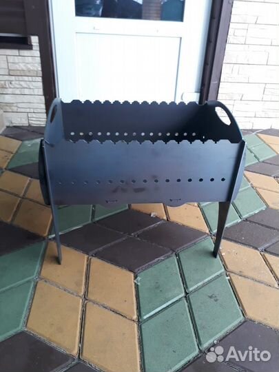 Мангал автомобильный разборный