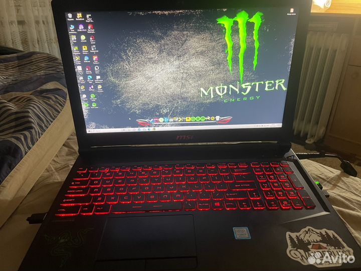 Игровой ноутбук msi gl 63