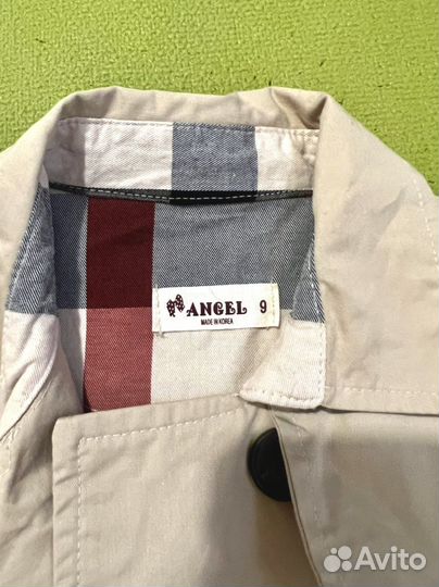 Плащ тренч детский