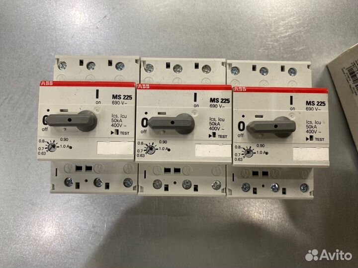 ABB автомат для защиты электродвигателя