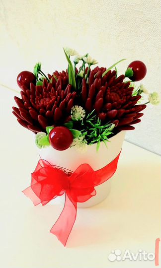 Изготовление мыльных букетов