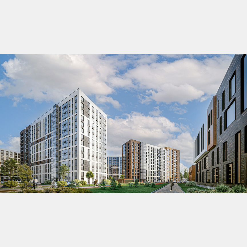 2-к. квартира, 69,5 м², 2/16 эт.