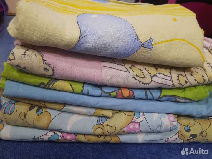 Постельное белье в детскую кроватку бу