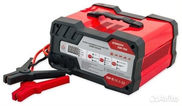 Зарядно-пусковое устройство пзу-75А (12В/24В. 2-16