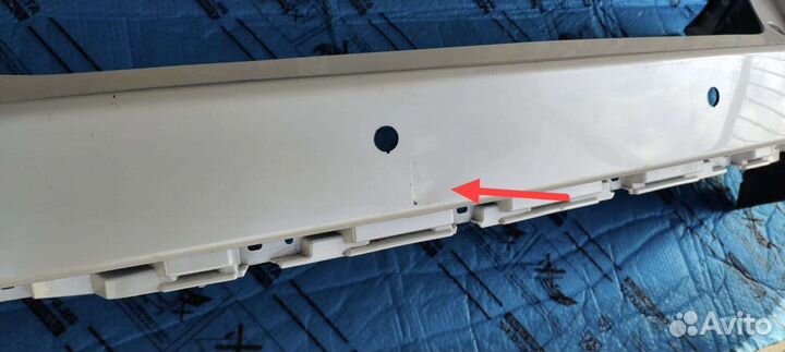 Задний бампер Lexus NX верхняя часть 2014-2019