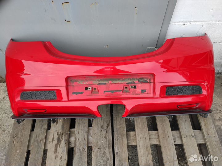 Бампер задний на Opel Astra H OPC VXR 3Д