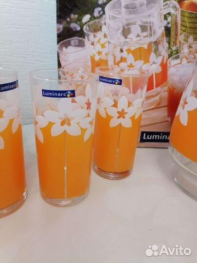 Набор посуды luminarc графин и стаканы 7 предметов