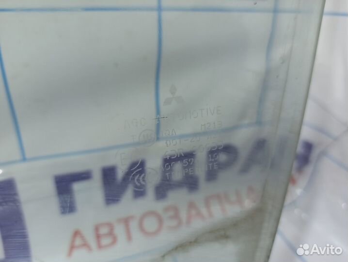 Стекло двери передней левой Mitsubishi Lancer X (C