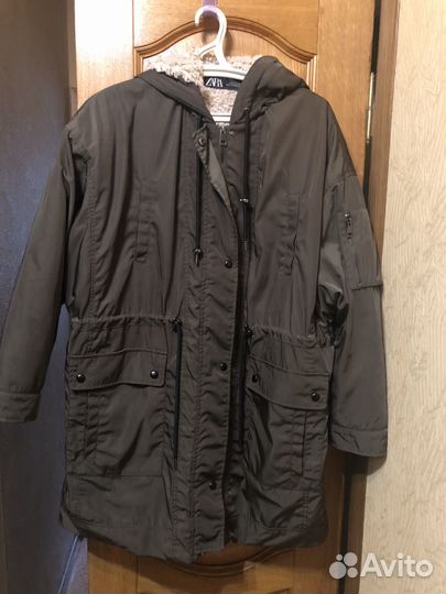 Парка зимняя aZara 50 p