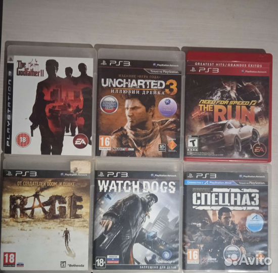 Игры для приставок ps3