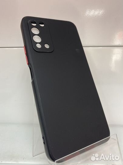 Чехол силиконовый Huawei Honor 10X черный