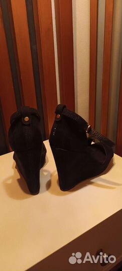 Босоножки женские 37 размер, искусственная замша