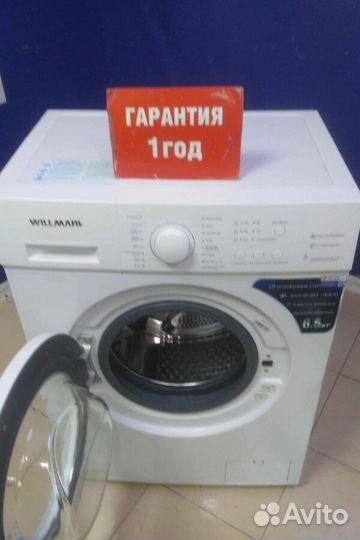 Стиральная машина бу willmark с гарантией 1 год