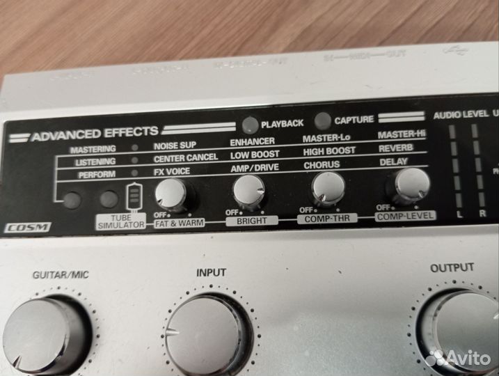 Аудио интерфейс roland UA-4FX
