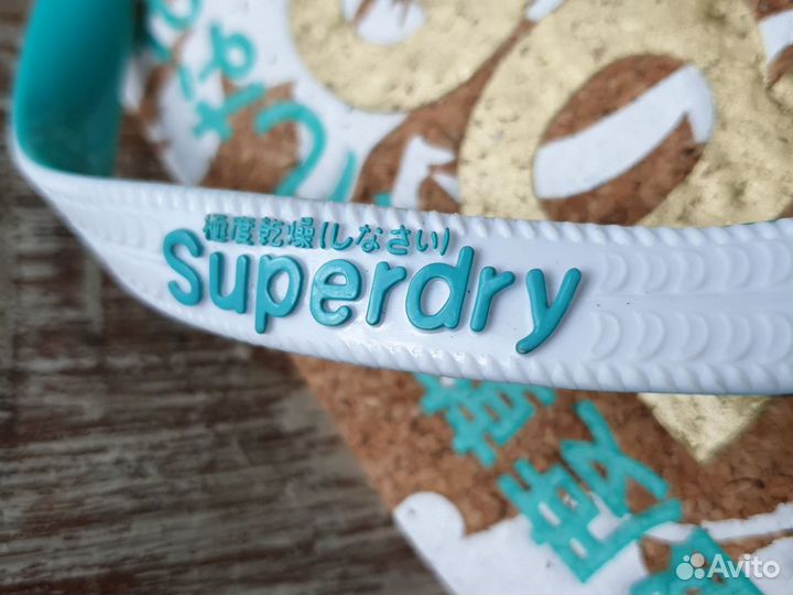 Новые Женские Шлепанцы Вьетнамки SuperDry Оригинал