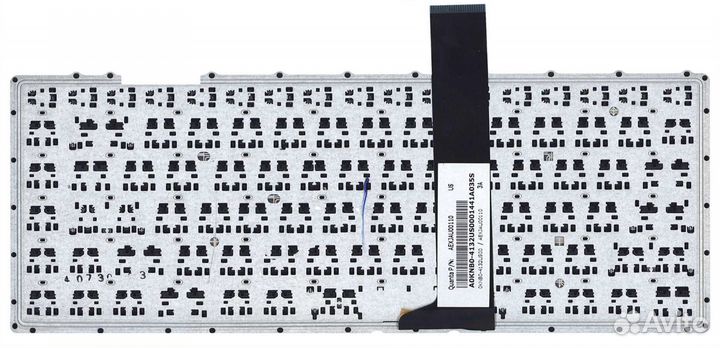 Клавиатура asus X450LC чёрная, OEM