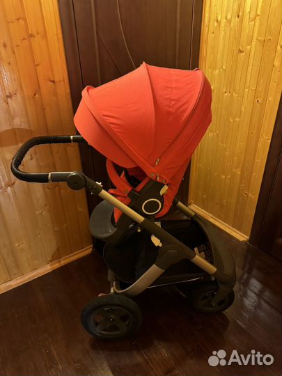 Koляcкa stоkkе trailz 2 в 1 Красная