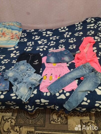 Вещи пакетом на девочку