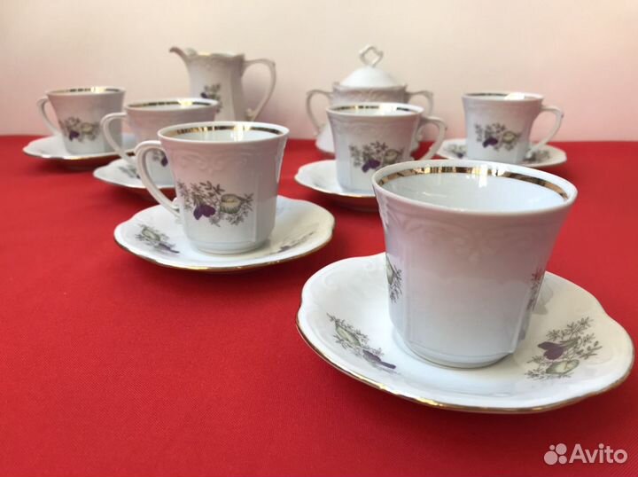 Чайный Сервиз СССР хорошее состочние, не полный ко