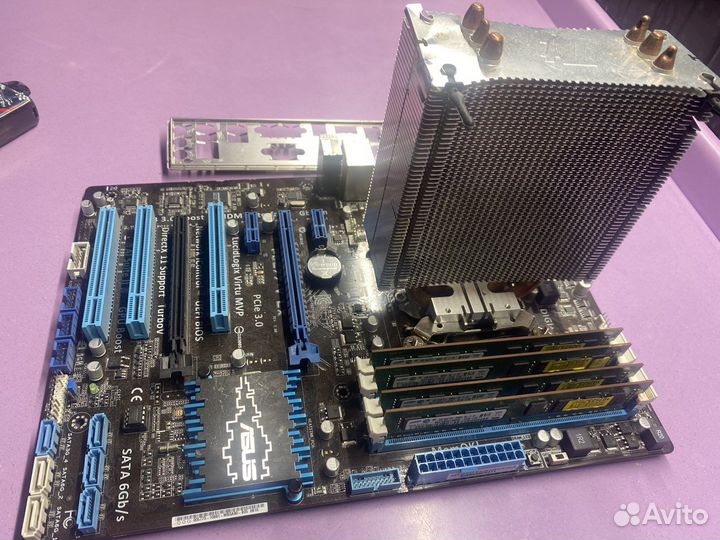 Материнская плата P8Z77-V lx/i5-3570k/16gb