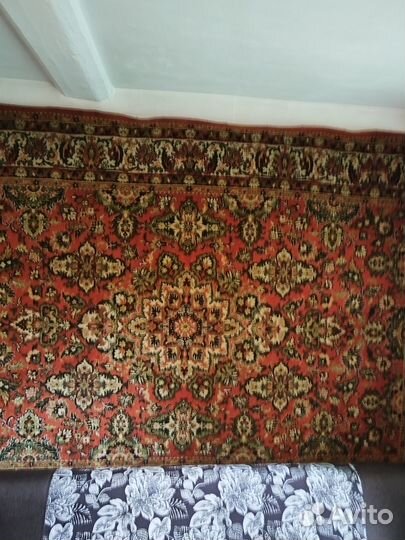 Ковер шерстяной бу