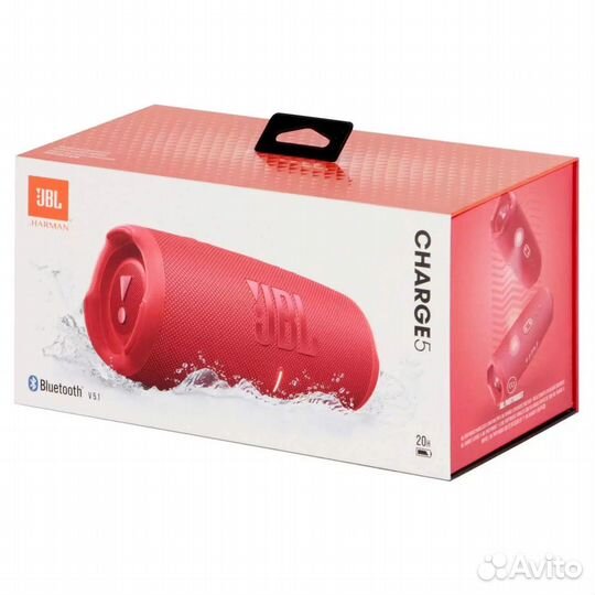 Беспроводная акустика JBL Charge 5 (RED )