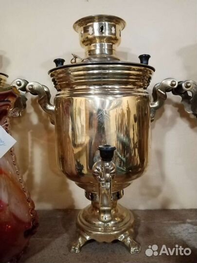 Самовар тульский на дровах 5 л