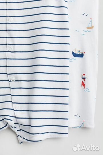 Пижама слипы hm 56, 62,74, 80, 92