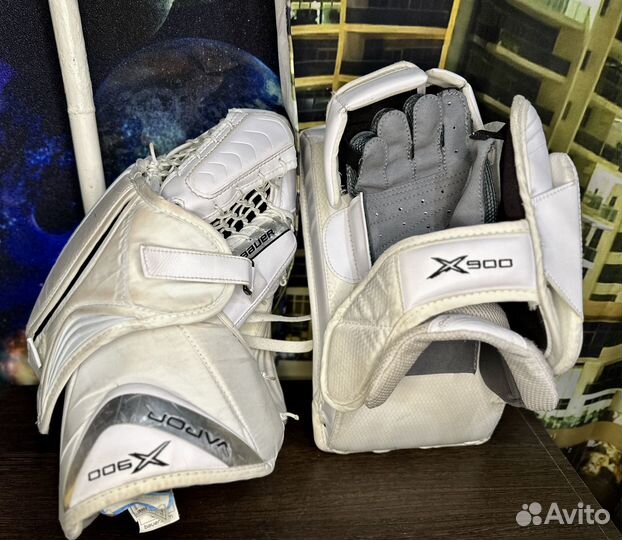 Вратарский Комплект Ловушка+Блокер Bauer SR