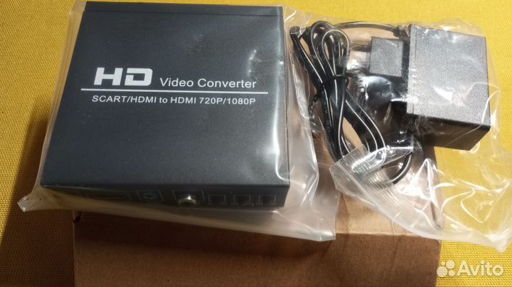 Конвертер scart / hdmi 720/1080