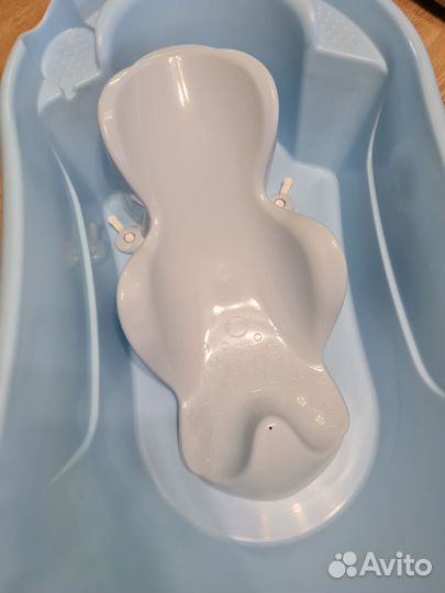 Ванночка для купания с горкой