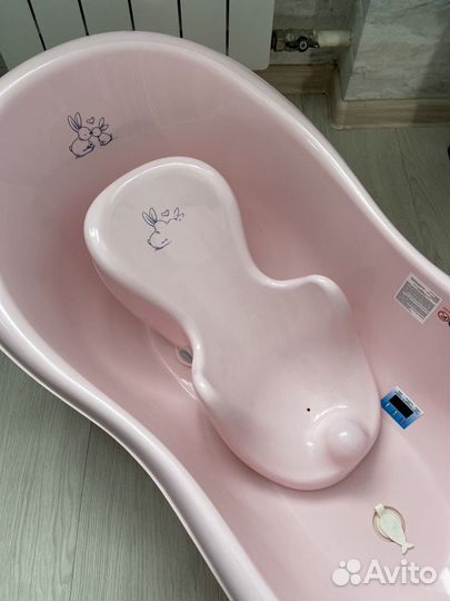 Детская ванночка для купания с горкой