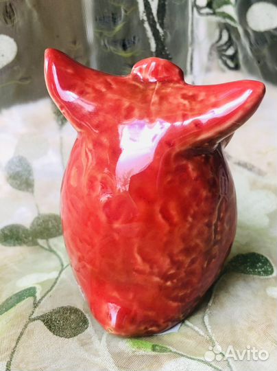 Сувенир сова керамика